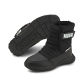 Puma Winter Boots Nieve (water-repellent/lined) black Kids